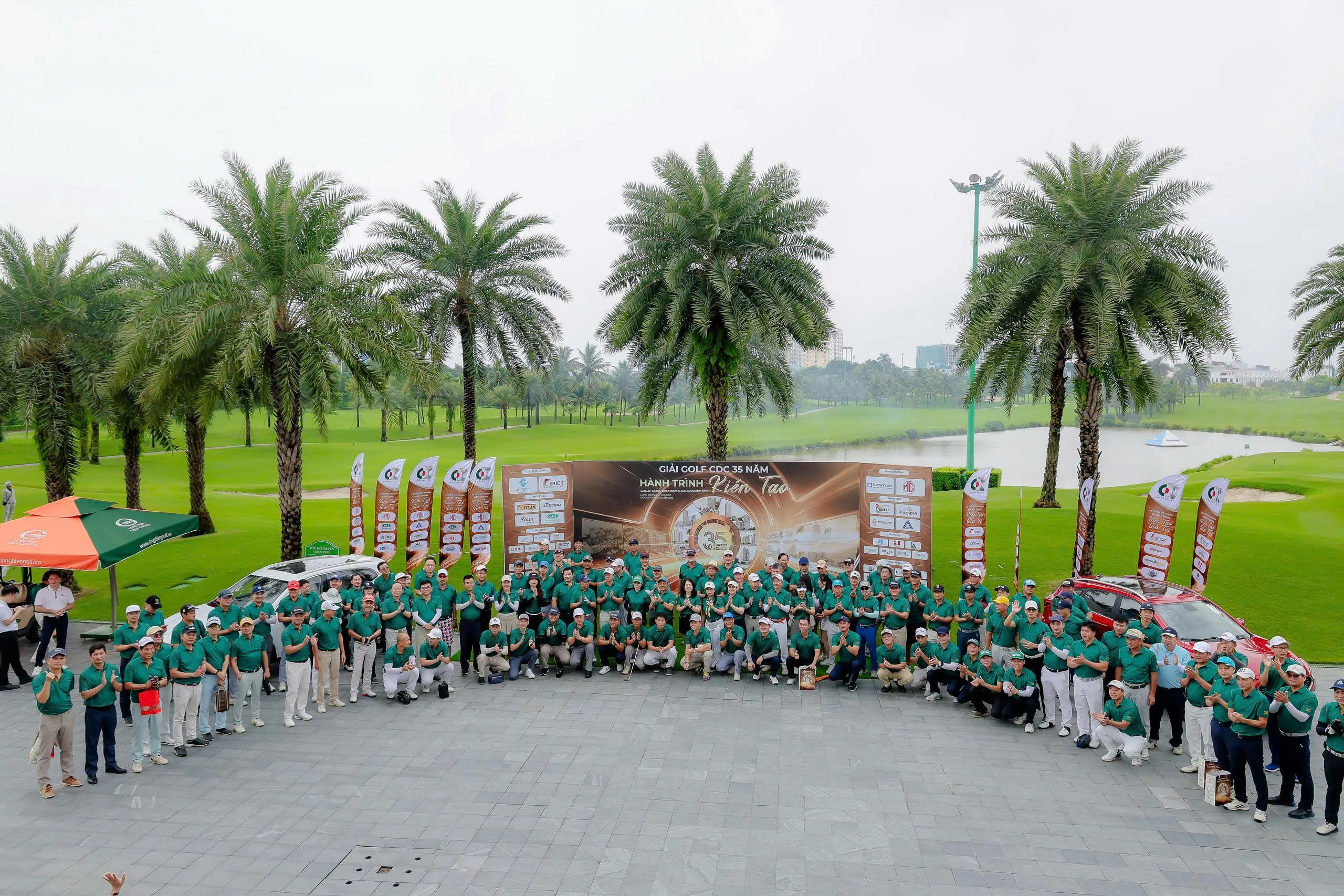 Eurowindow đồng hành cùng Giải Golf CDC nhân kỷ niệm 35 năm thành lập